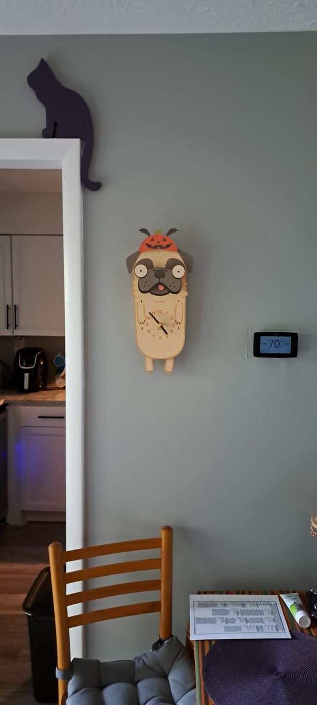 Customer photo review of Pumpkin Bat Hat