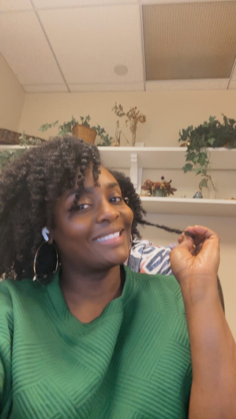 Customer photo review of Hydrating Hair Mist