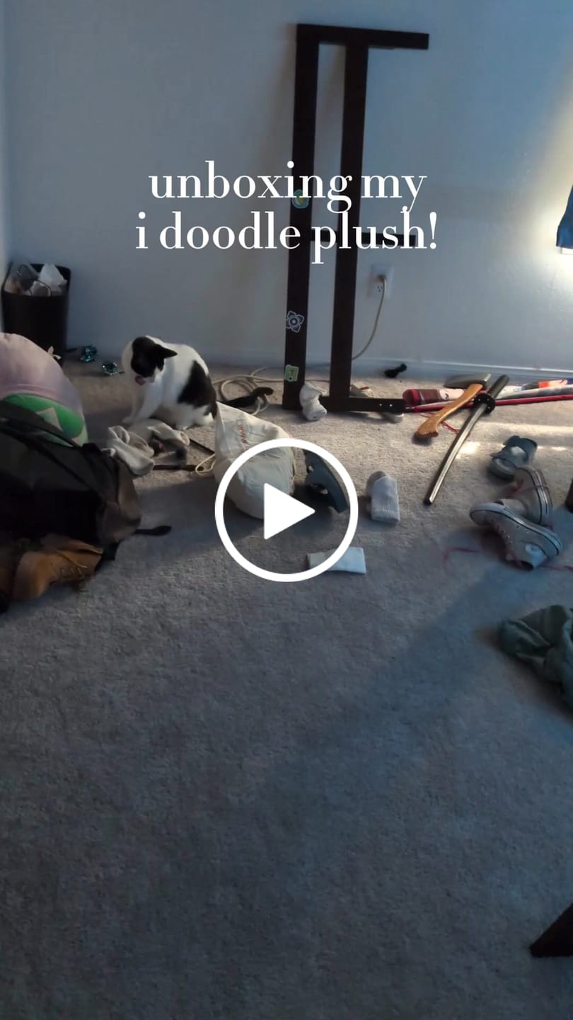 Customer video review of Original Character (OC) Design Plush