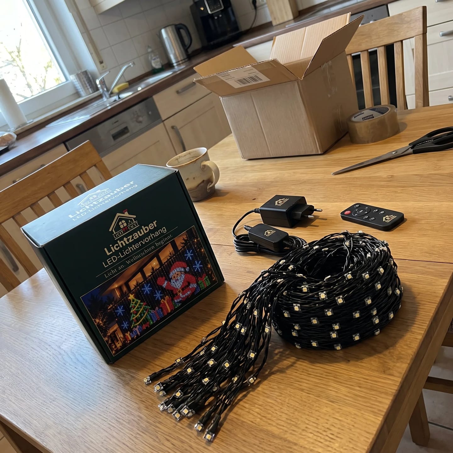 Customer photo review of Lichtzauber™ LED-Vorhang