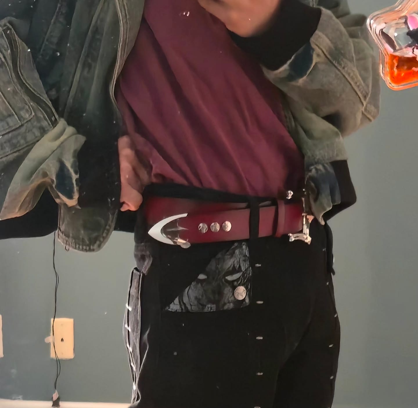 Customer photo review of CRUSADER BELT