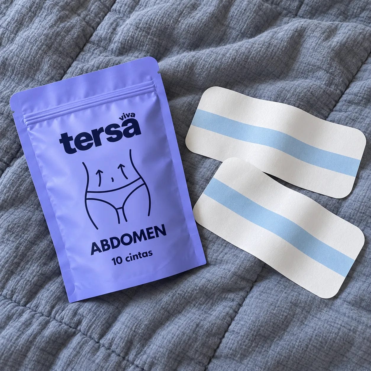 Customer photo review of Tersaviva · Cintas lifting para el abdomen (10 cintas)