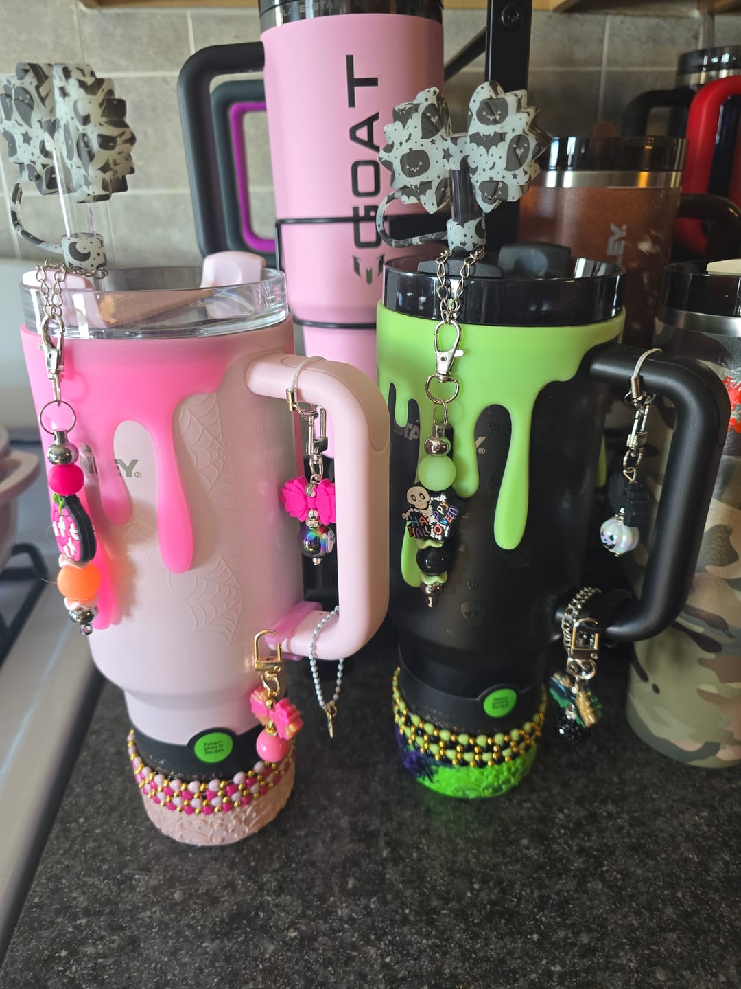 Customer photo review of Petite Slim Heart Stretchy Cup Bracelet (Pick Color)