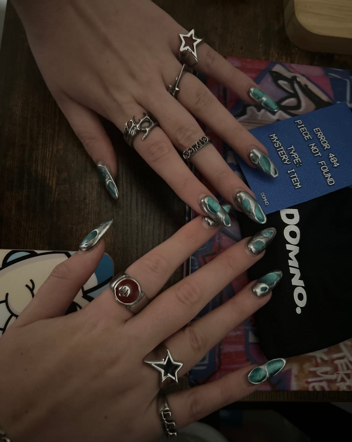 Customer photo review of Graffiti Ring