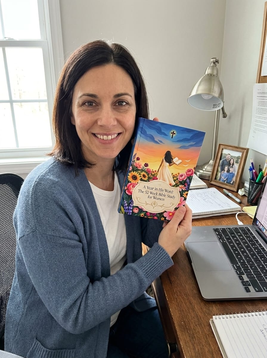 Customer photo review of A Year In His Word: A 52-Week Bible Study For Women