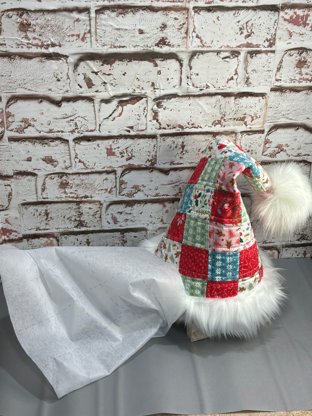 Customer photo review of Bosal Quilter's 2-1/2in Grid Fusible Interfacing