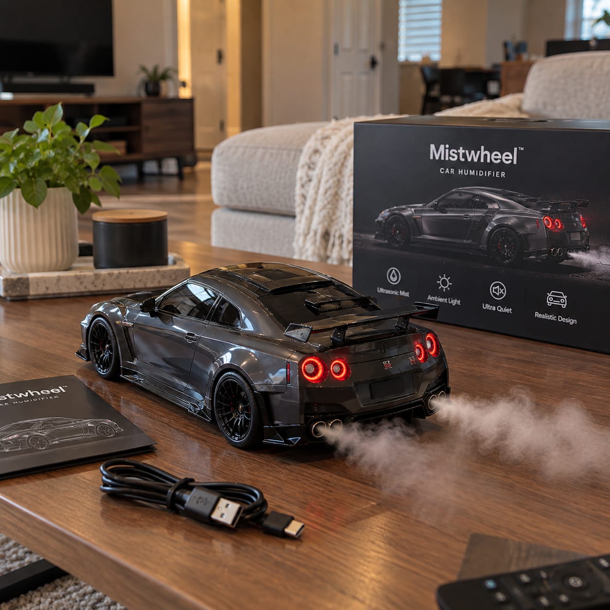 Customer photo review of Sports Car Humidifier