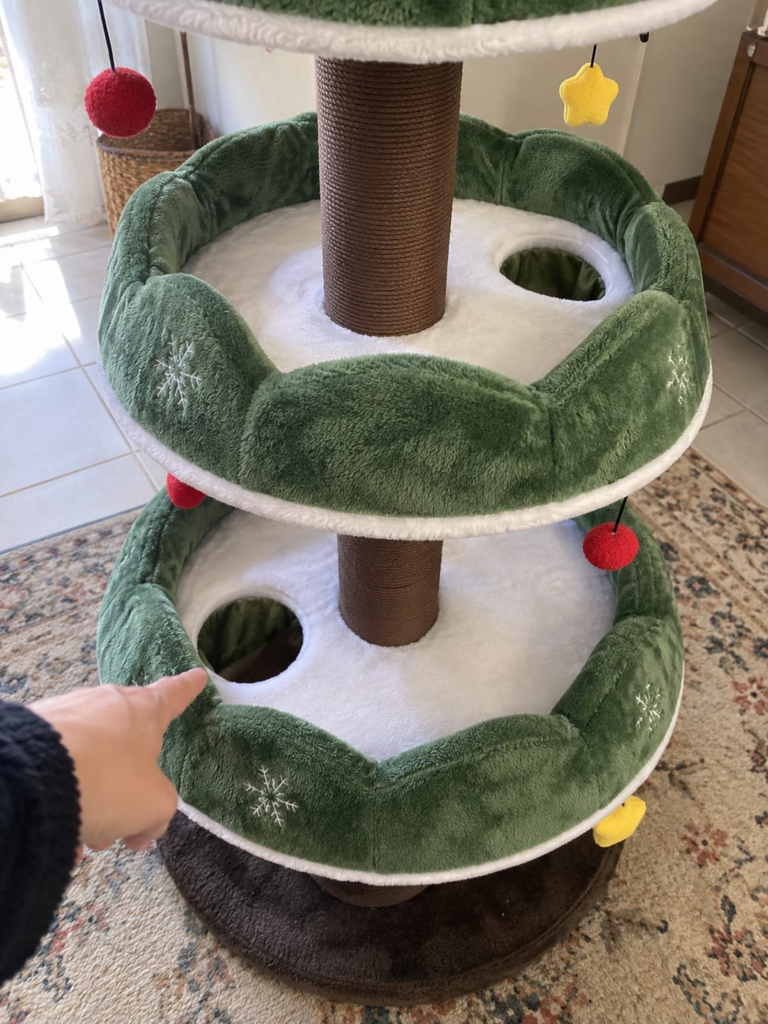 Customer photo review of MichiTree© Christmas Tree for Cats
