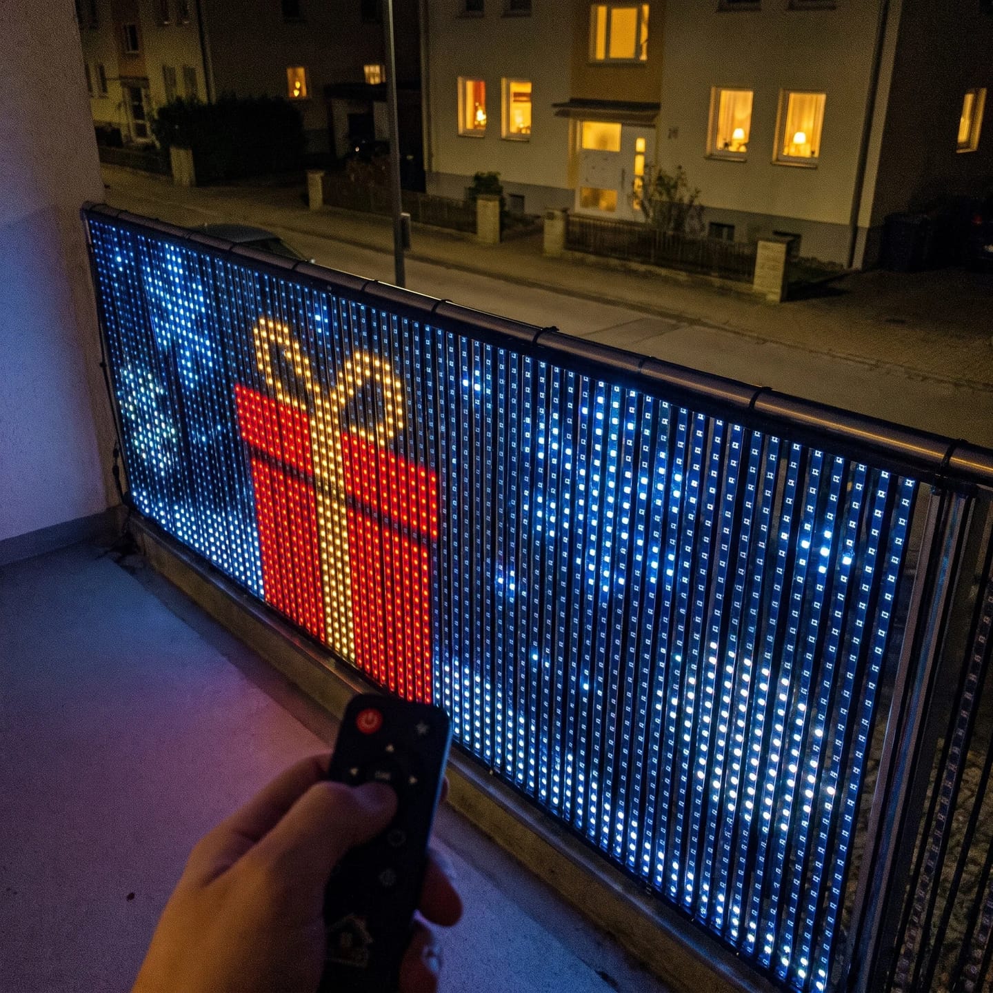 Customer photo review of Lichtzauber™ LED-Vorhang