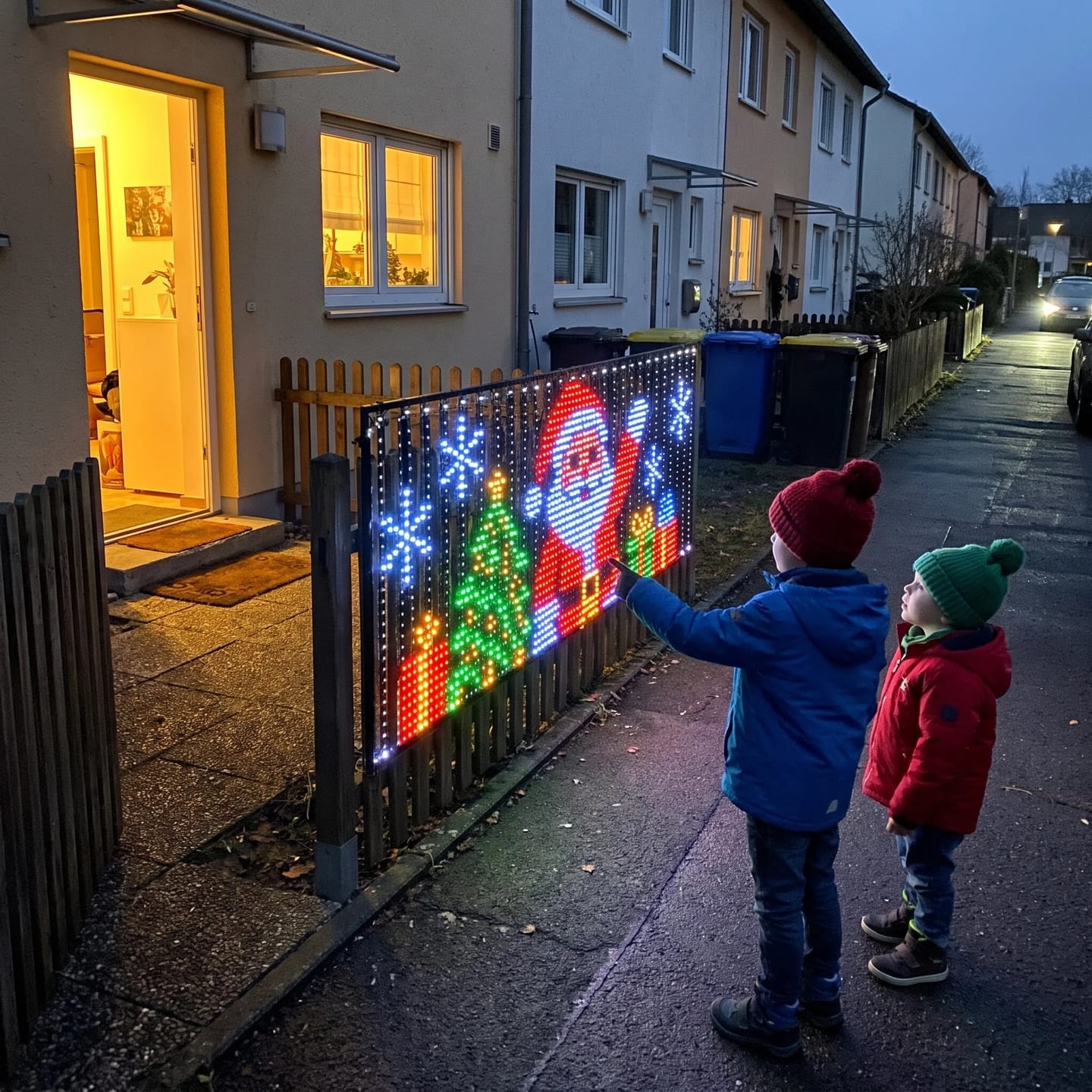 Customer photo review of Lichtzauber™ LED-Vorhang