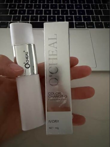 Customer photo review of Base de maquillaje coreana adaptativa