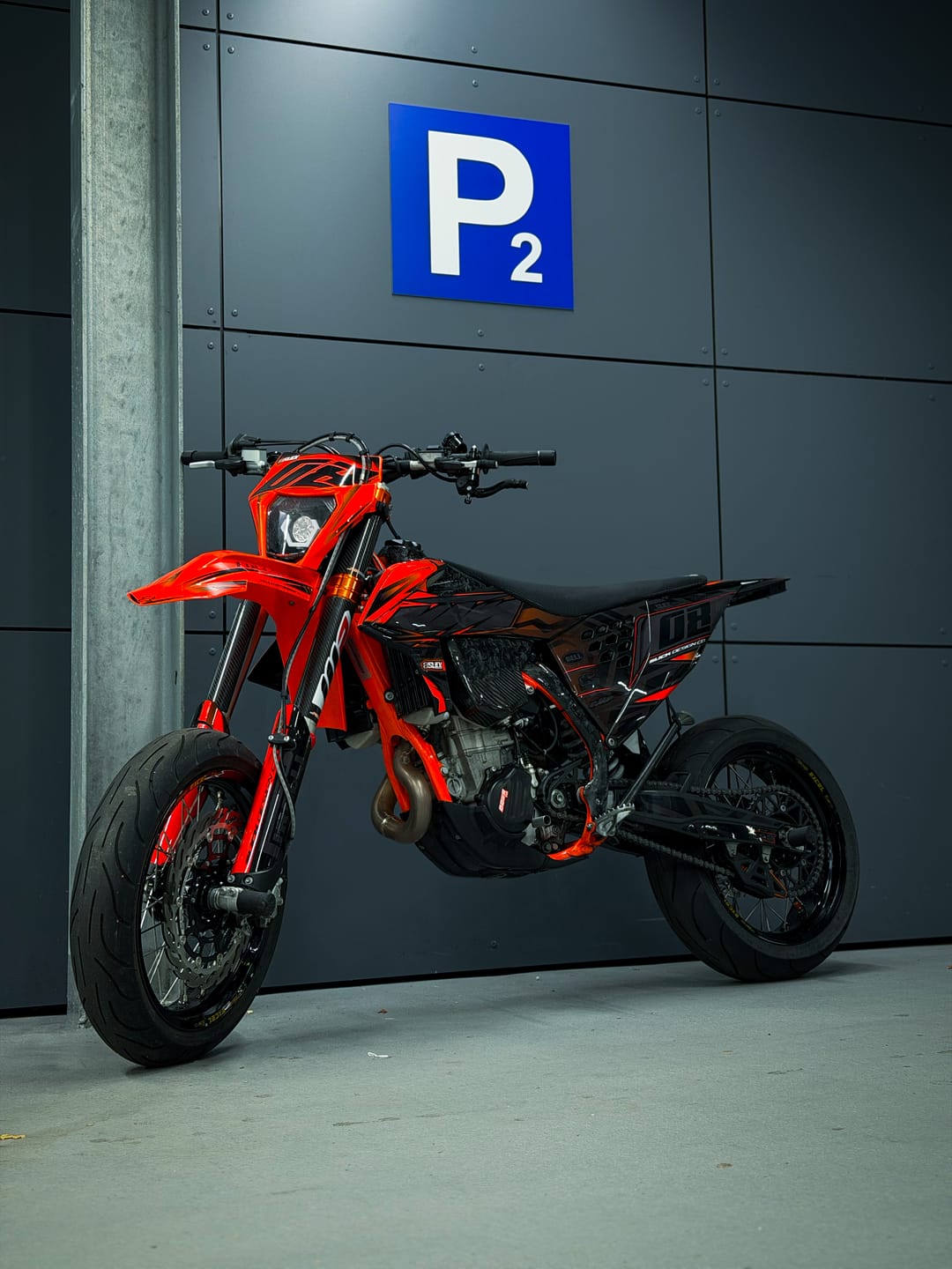 Customer photo review of FULL CUSTOM GRAPHICS KIT