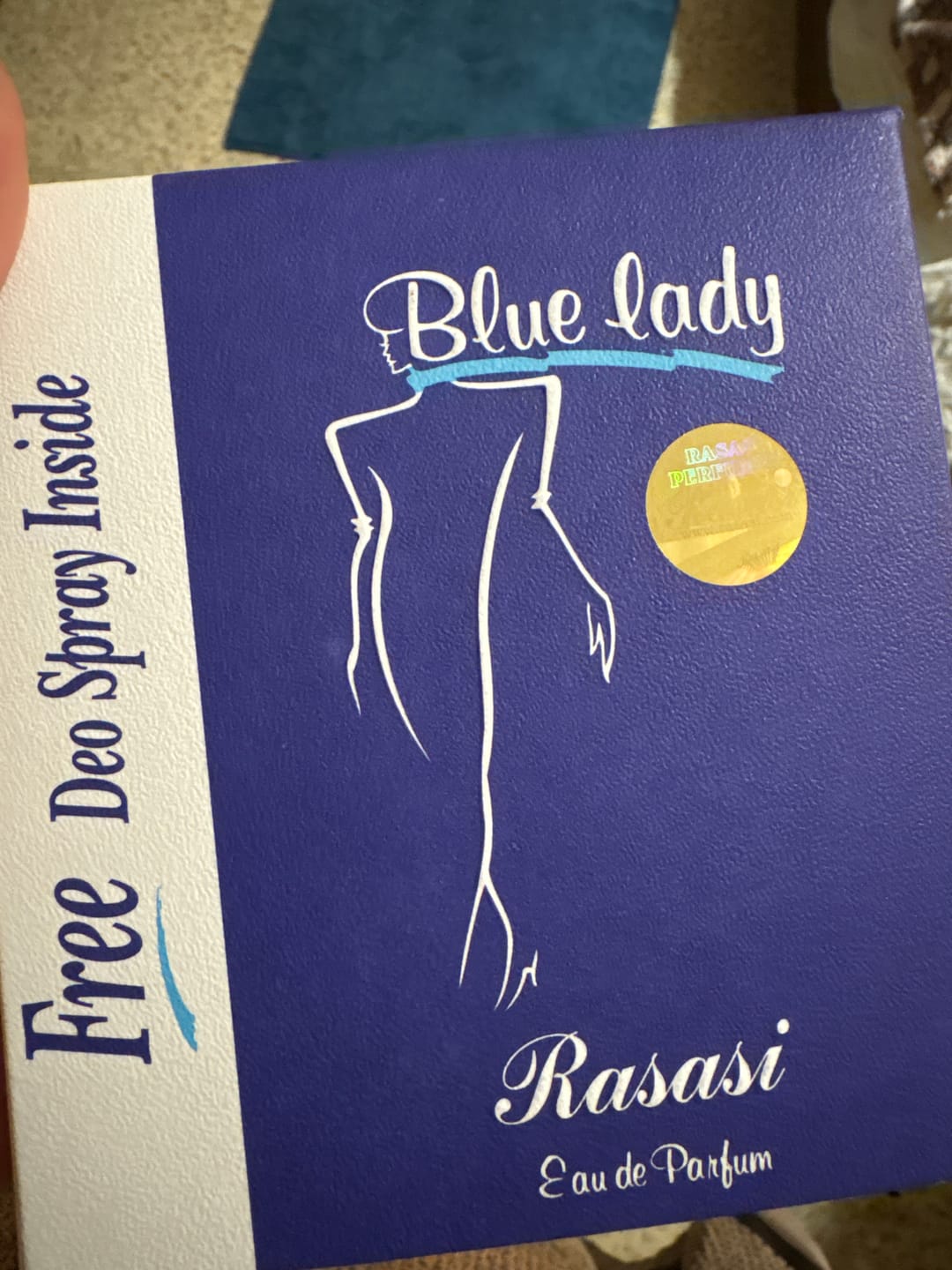 Customer photo review of RASASI BLUE LADY EDP FOR WOMEN