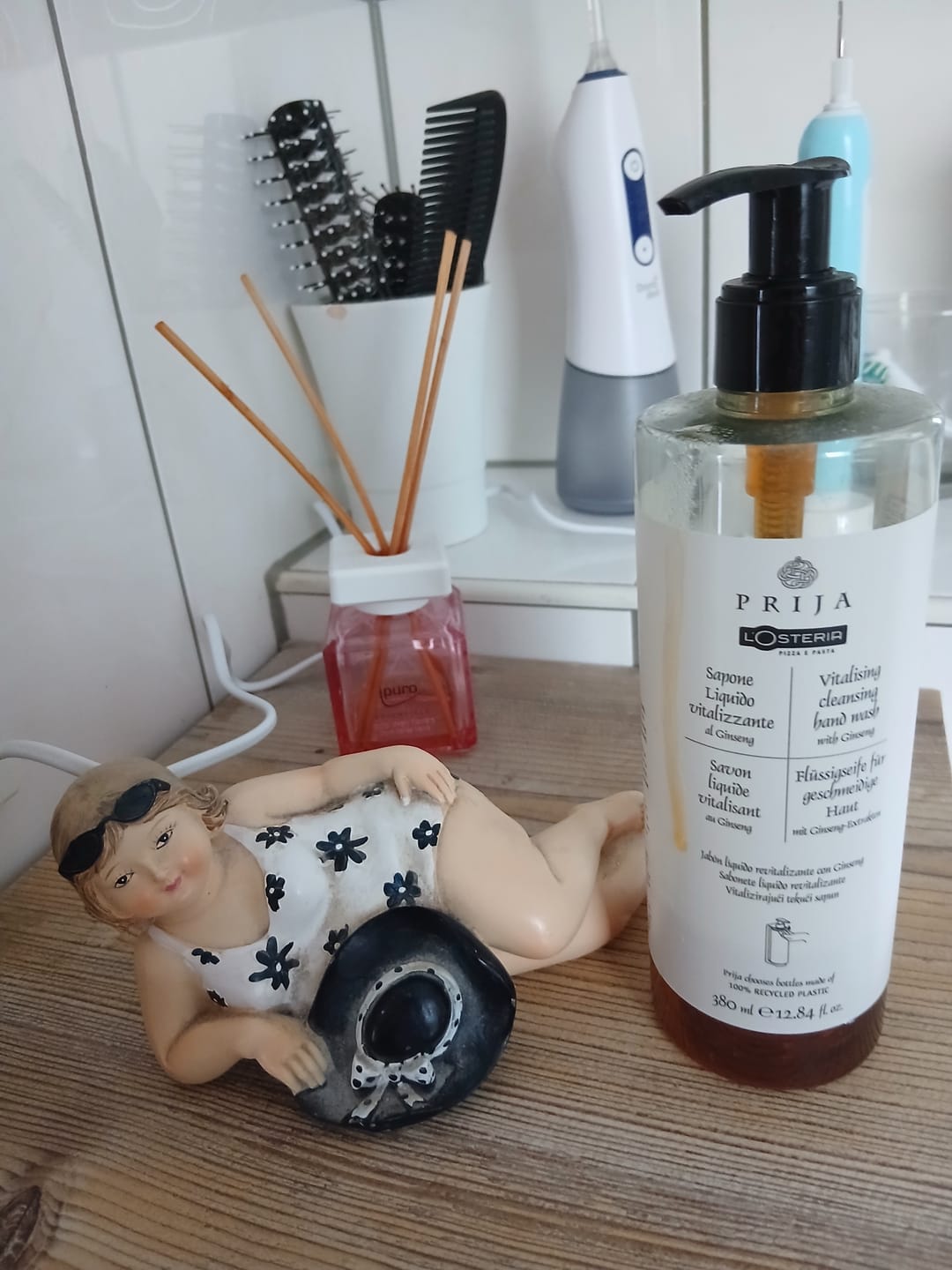 Customer photo review of Prija Flüssigseife mit Ginseng, 5er Set
