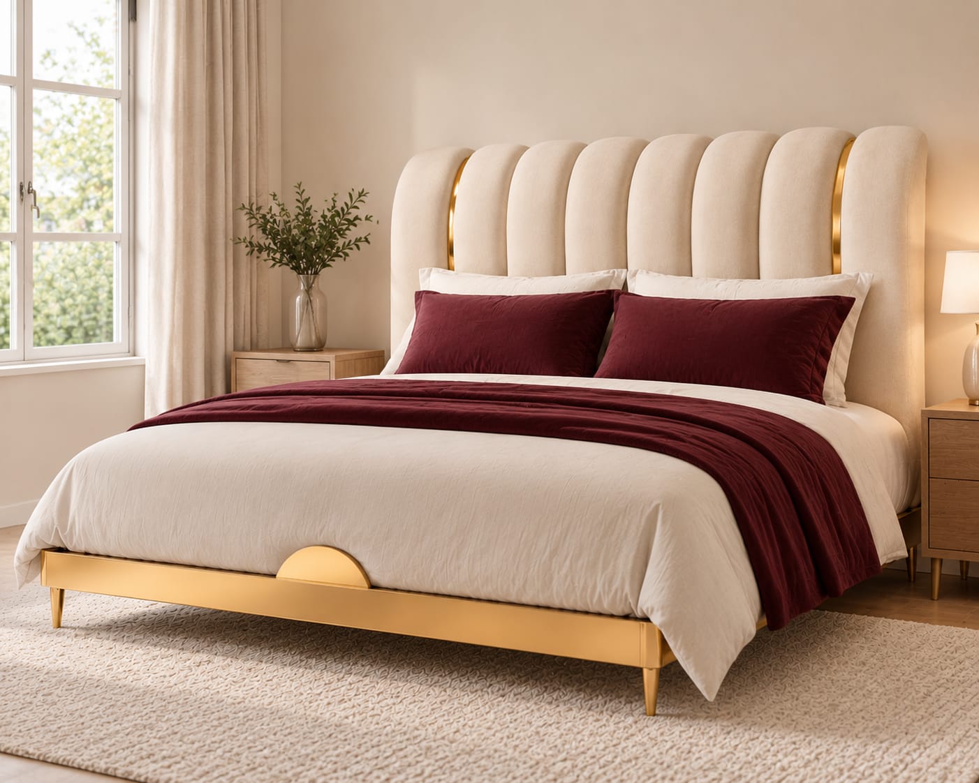 Customer photo review of Richmond King Ottoman Storage Bed (Light Grey)