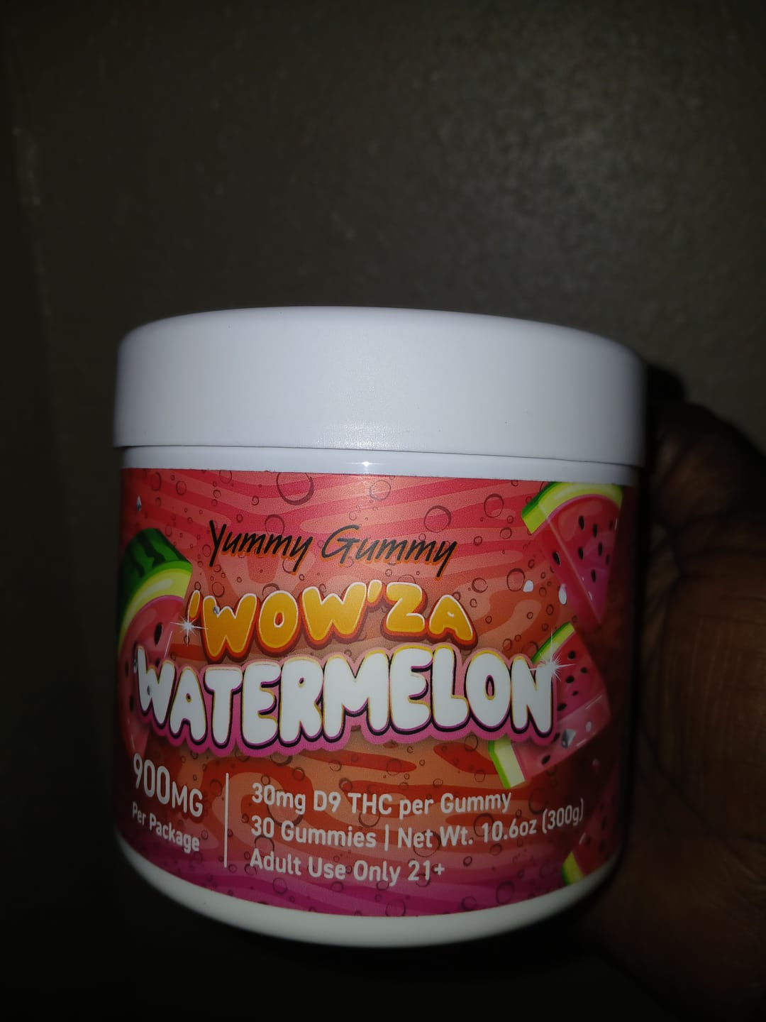 Customer photo review of 900MG Yummy Gummy D9