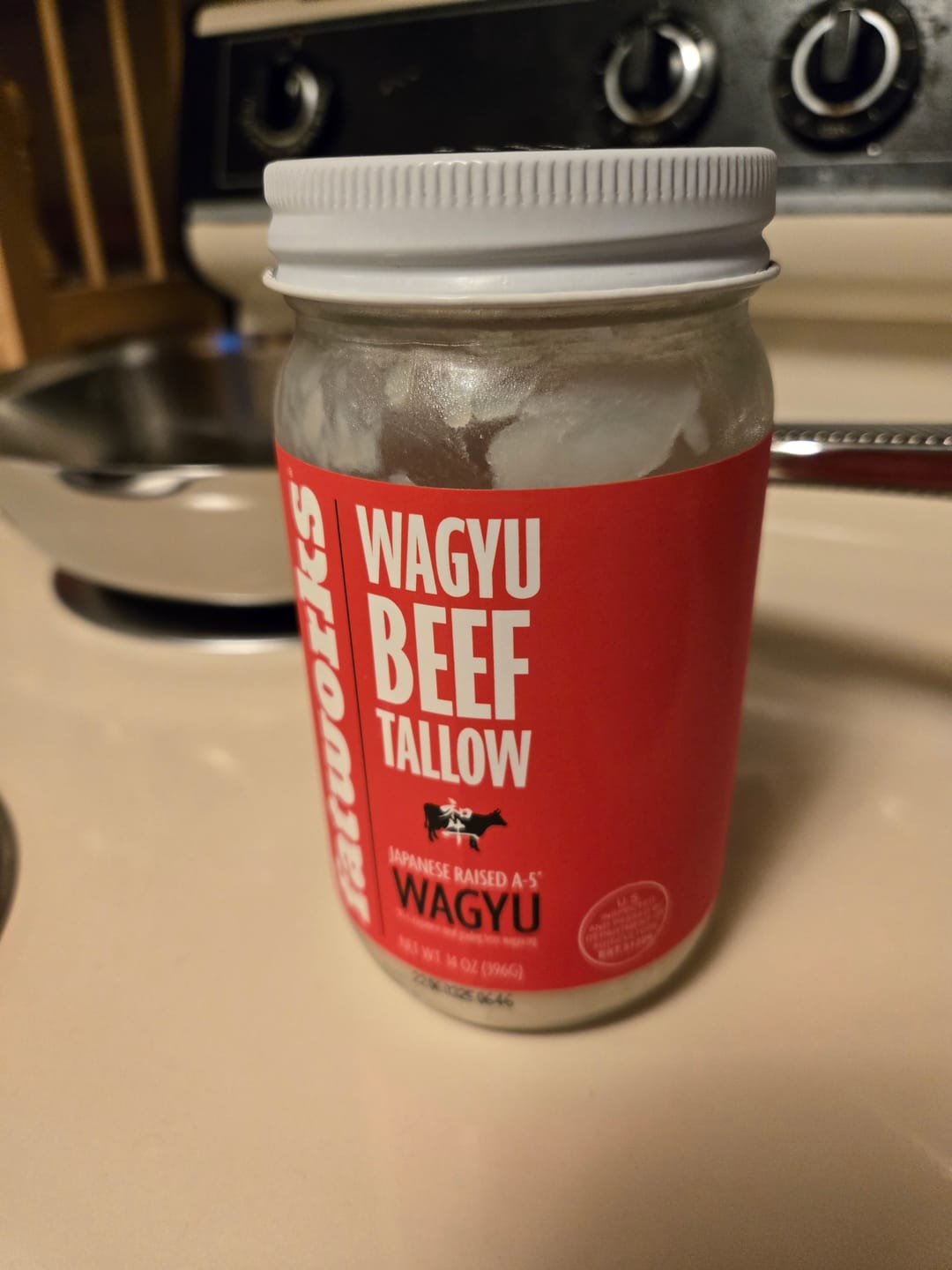 Customer photo review of Japanese Wagyu Tallow 14 OZ
