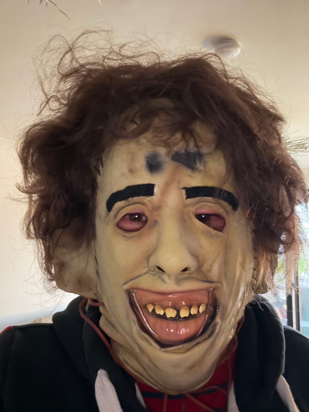 Customer photo review of Trick or Treat Studios Leatherface Killing Mask
