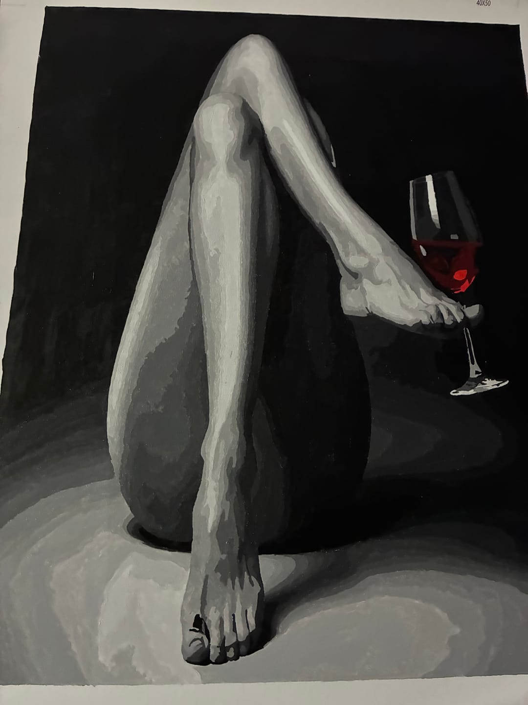 Customer photo review of Red Wine and Legs