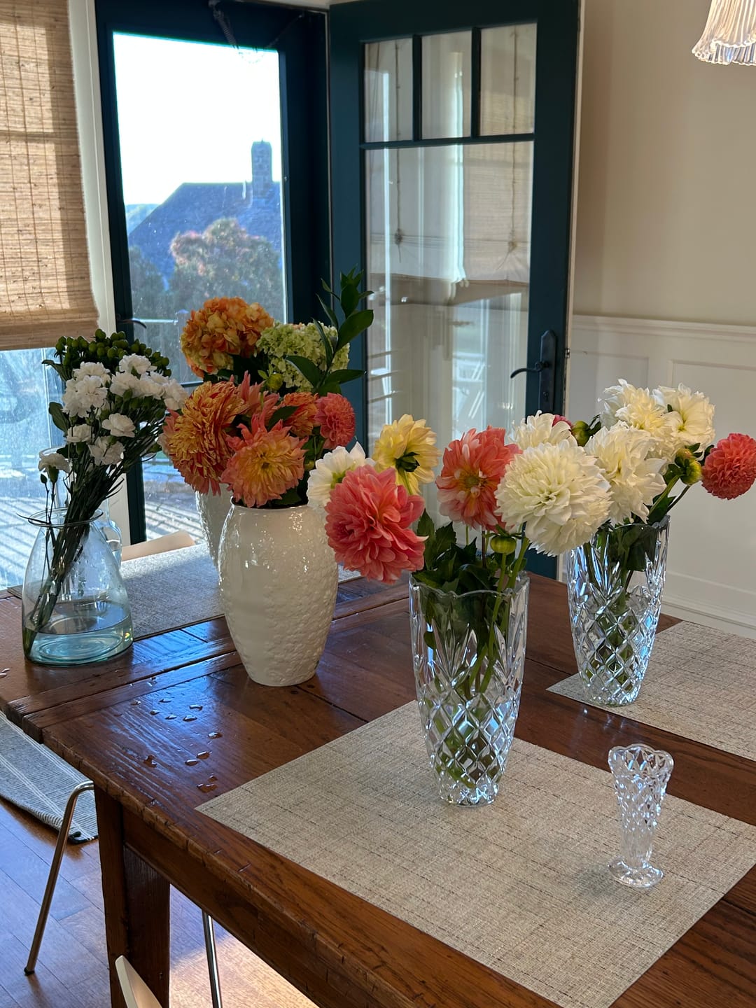 Customer photo review of Galway Crystal Ashford Bud Vase