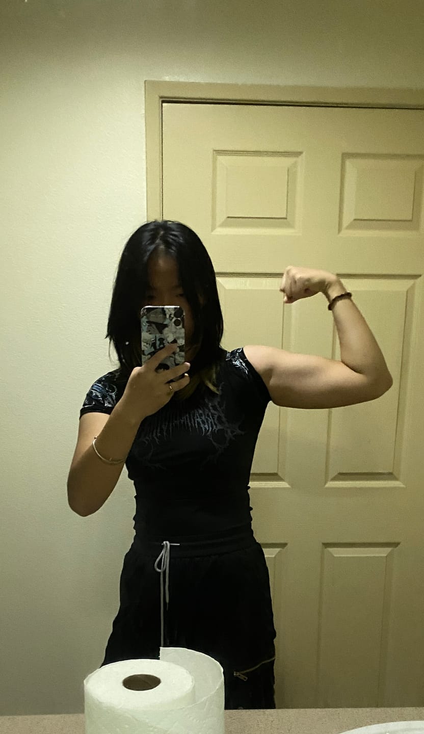 Customer photo review of Void Tech™ Fallen Knight Short Sleeve Compression [AQUA]