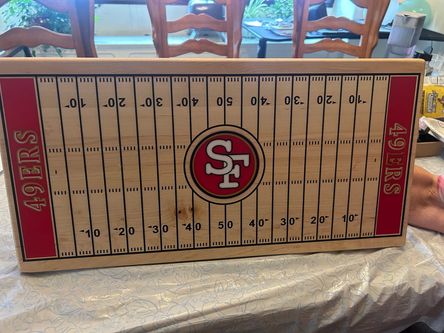 Customer photo review of Game Day Board CNC Kit