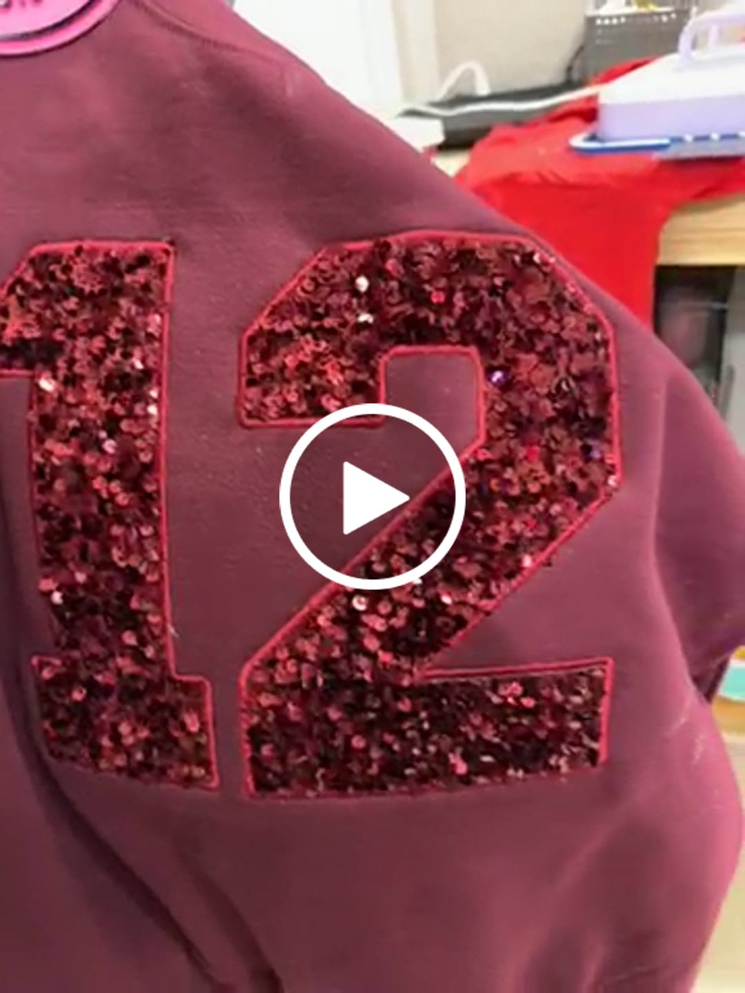 Customer video review of Sequin on Velvet