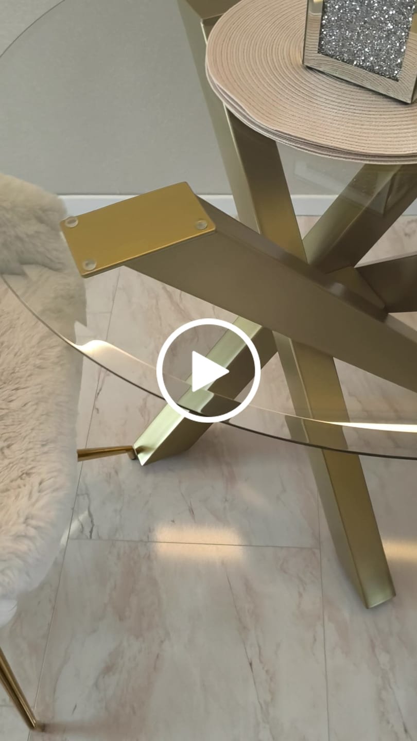 Customer video review of Glasplatte Tisch Sicherheitsglas für Esstisch, Gartentisch, Weinfass - Rund