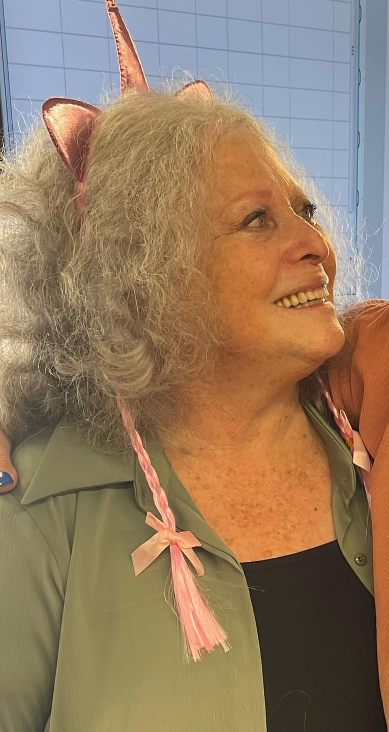 Customer photo review of צעיף דו-צדדי שירלי