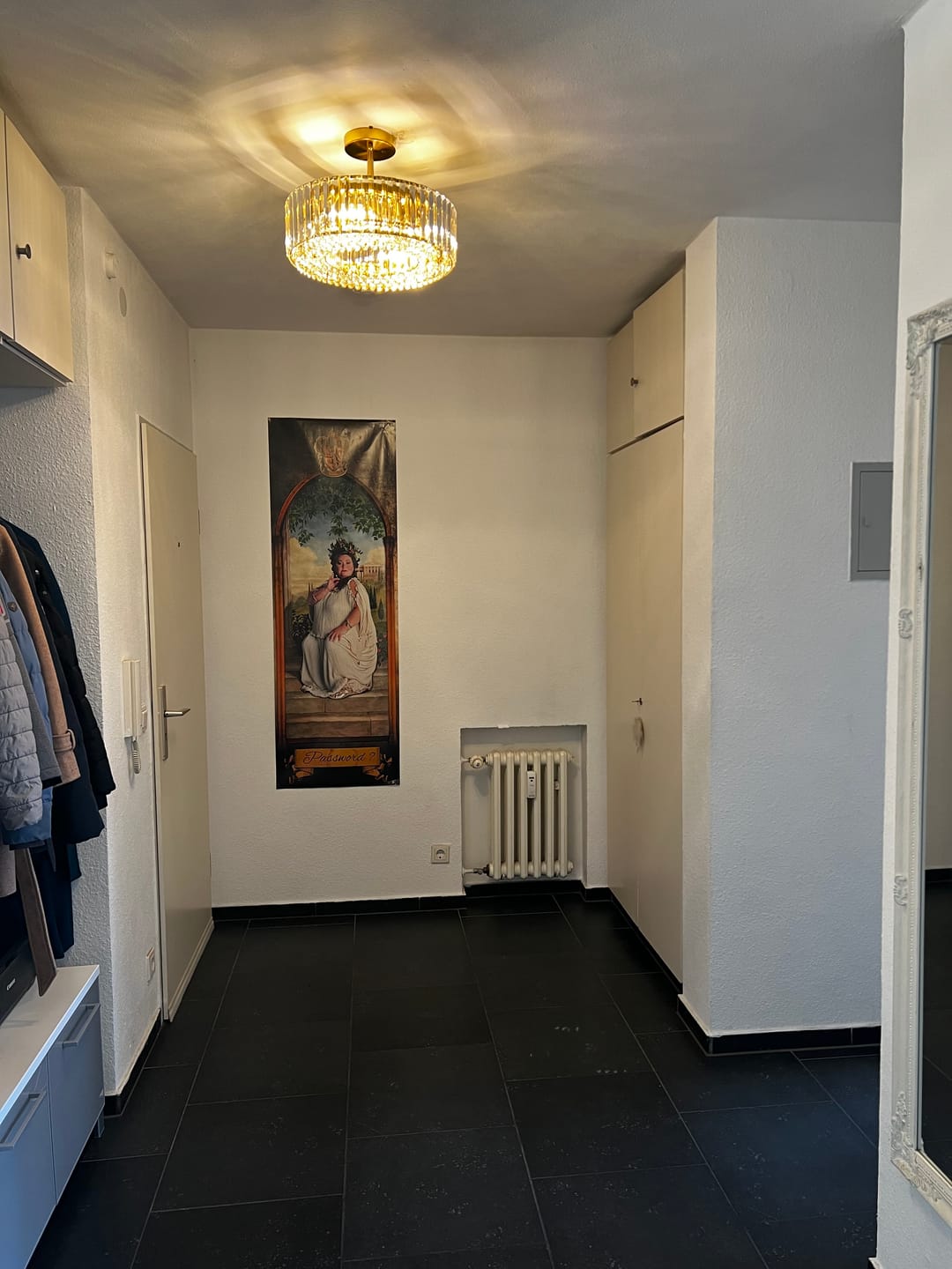 Customer photo review of Modern 4-Light Bauhaus Crystal Ceiling Light – E14 Dimmable