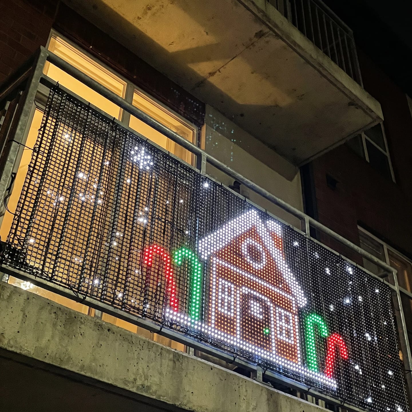 Customer photo review of Lichtzauber™ LED-Vorhang