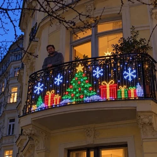 Customer photo review of Lichtzauber™ LED-Vorhang