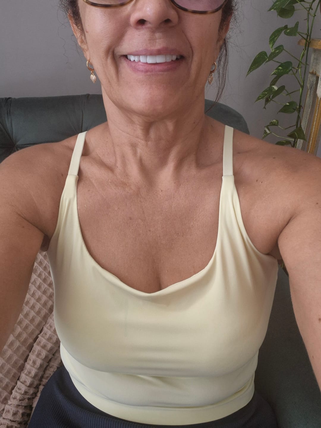 Customer photo review of Regata em Poliamida com Bojo, Amarela