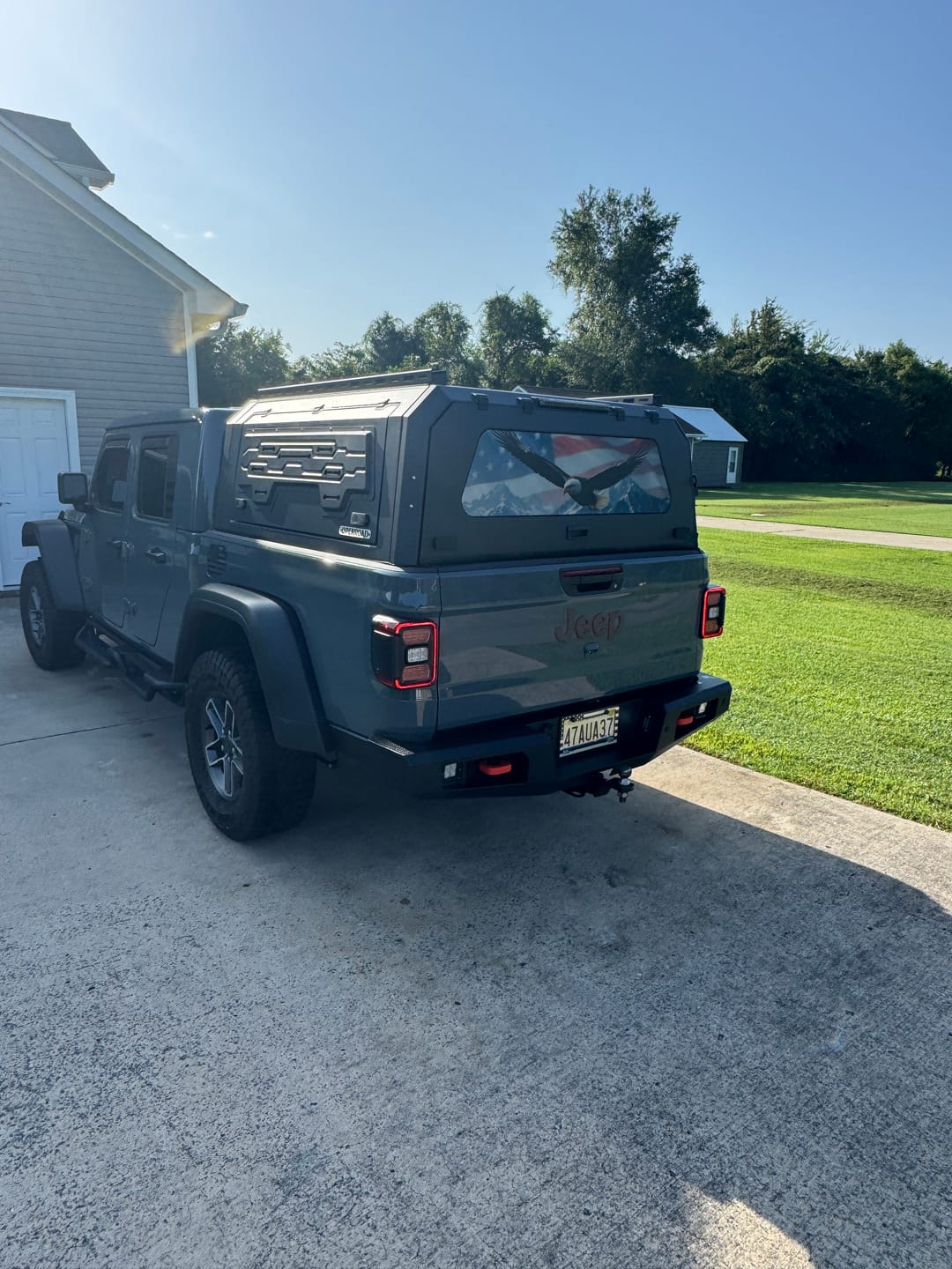 Customer photo review of OPENROAD Roof Rack Crossbars