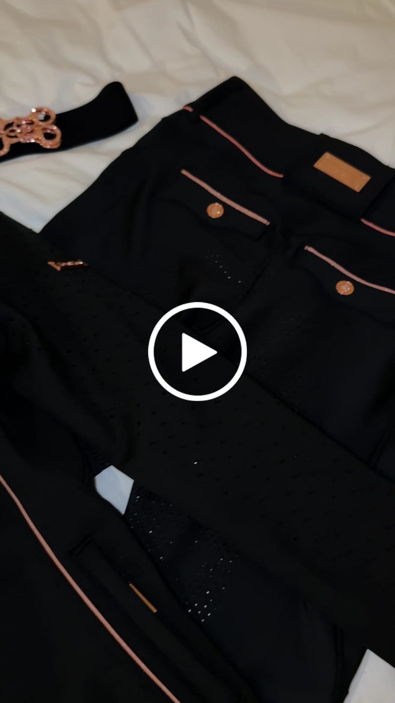 Customer video review of FLORENCE - BREECHES | BLACK ROSE GOLD
