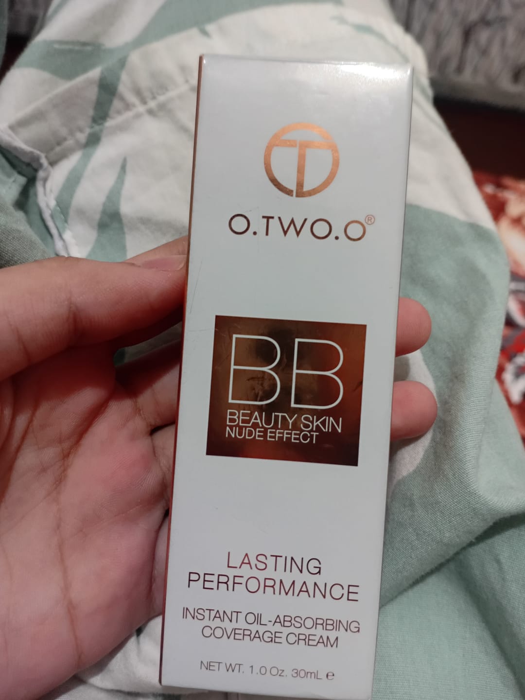 Customer photo review of O.TWO.O BEAUTY SKIN NUDE EFFECT BB CREAM