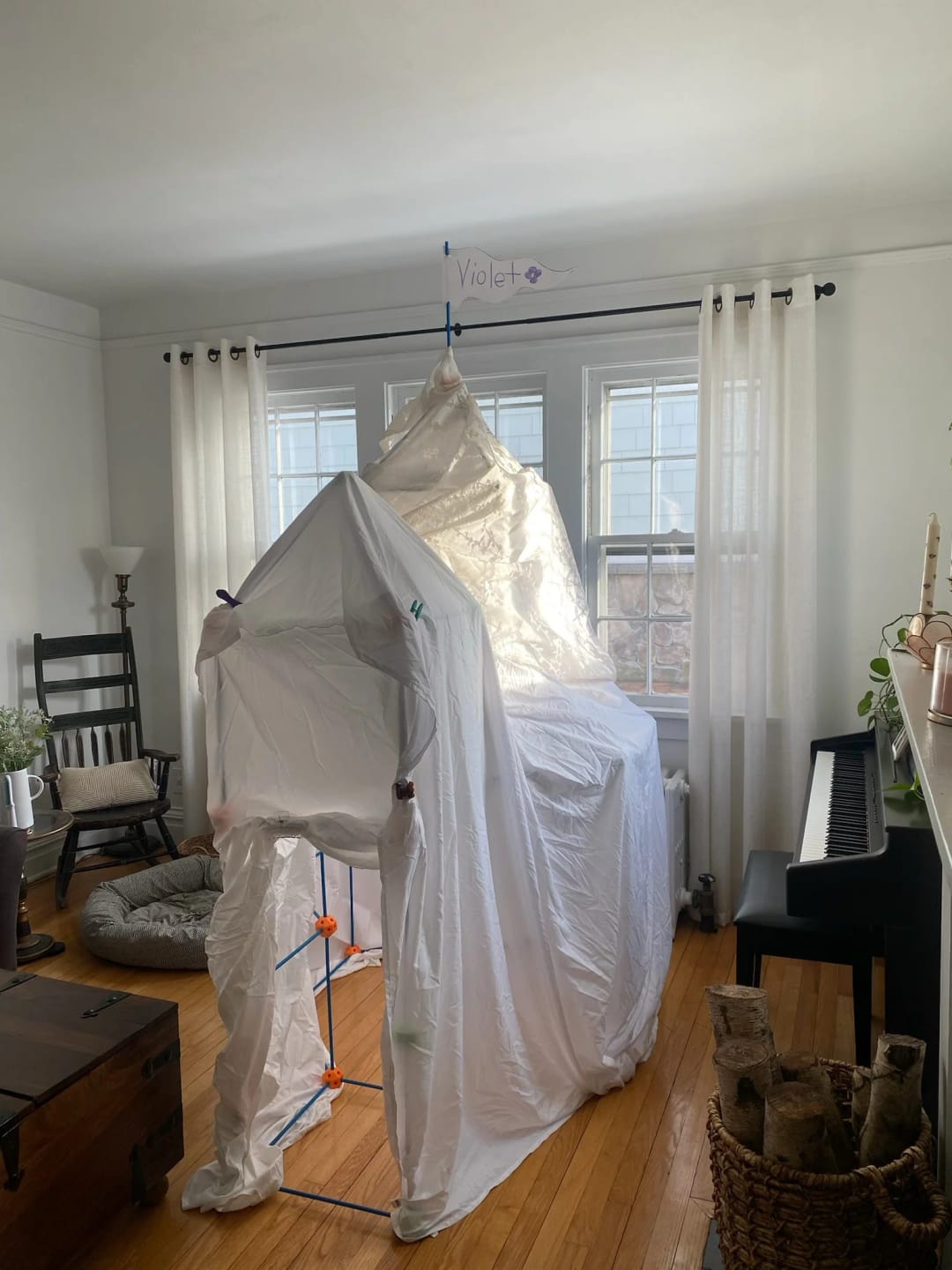 Customer photo review of Montessori Glow Fort™– Costruisci il Tuo Rifugio Luminoso