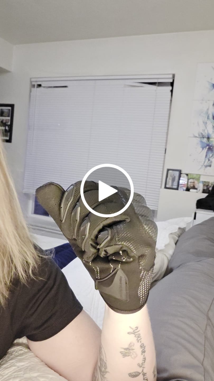 Customer video review of MG1 Carbon Fiber Motorcycle Gloves