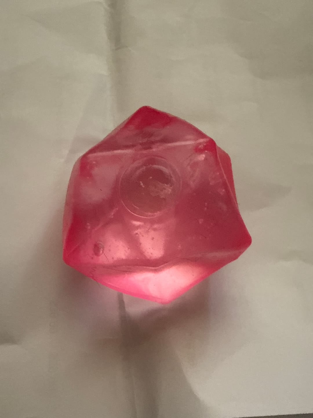 Customer photo review of Polyhedron Jelly Squishy