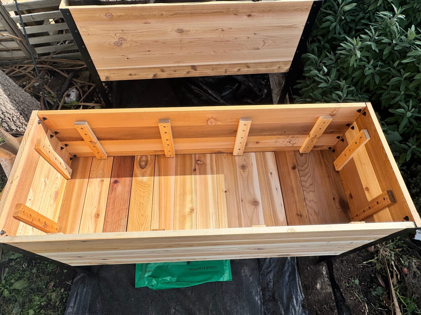 Customer photo review of Raised Garden Bed - 46cm x 122cm x 76cm