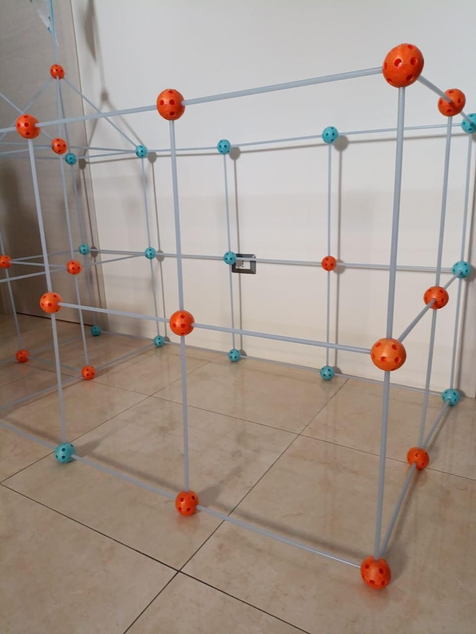 Customer photo review of Montessori Glow Fort™– Costruisci il Tuo Rifugio Luminoso