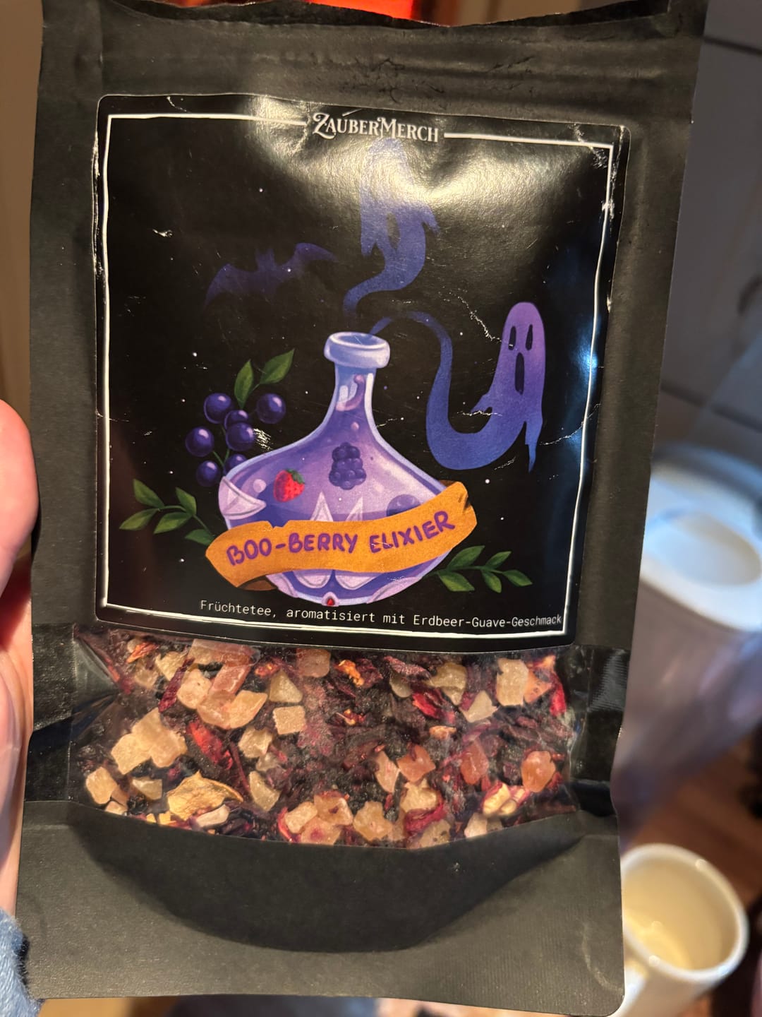 Customer photo review of Boo-Berry Elixier – Früchtetee mit intensivem Beeren Geschmack | Halloween Tee