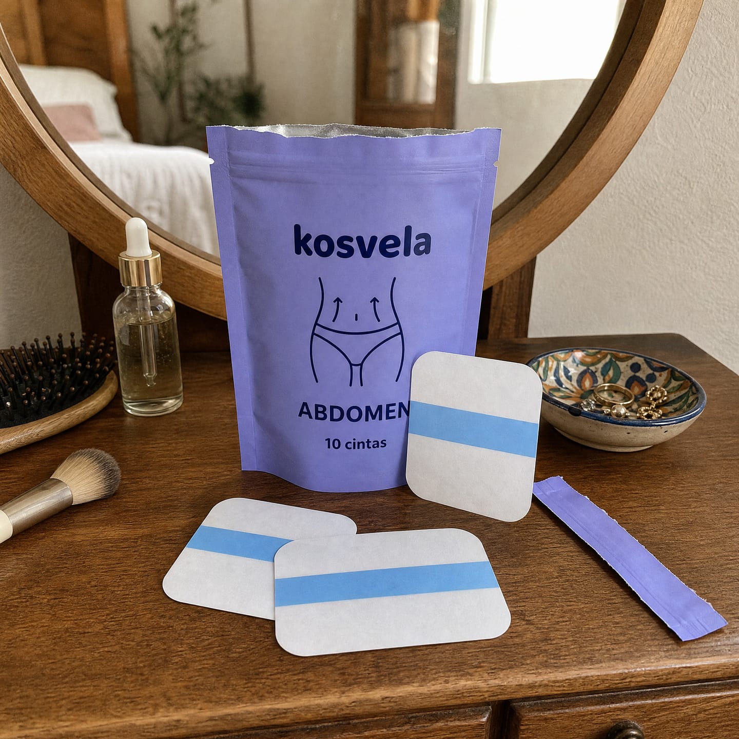 Customer photo review of Kosvela · Cinta tensora invisible para el abdomen (pack de 10)