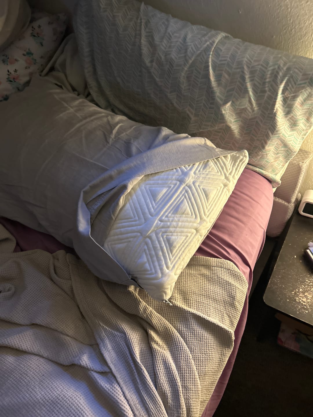 Customer photo review of Cozi Pillow