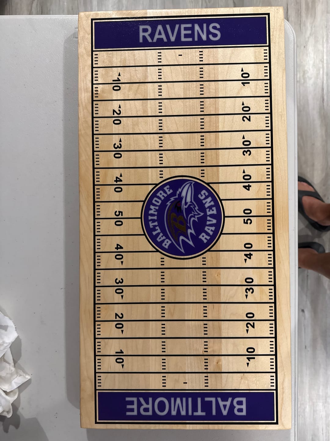 Customer photo review of Game Day Board CNC Kit
