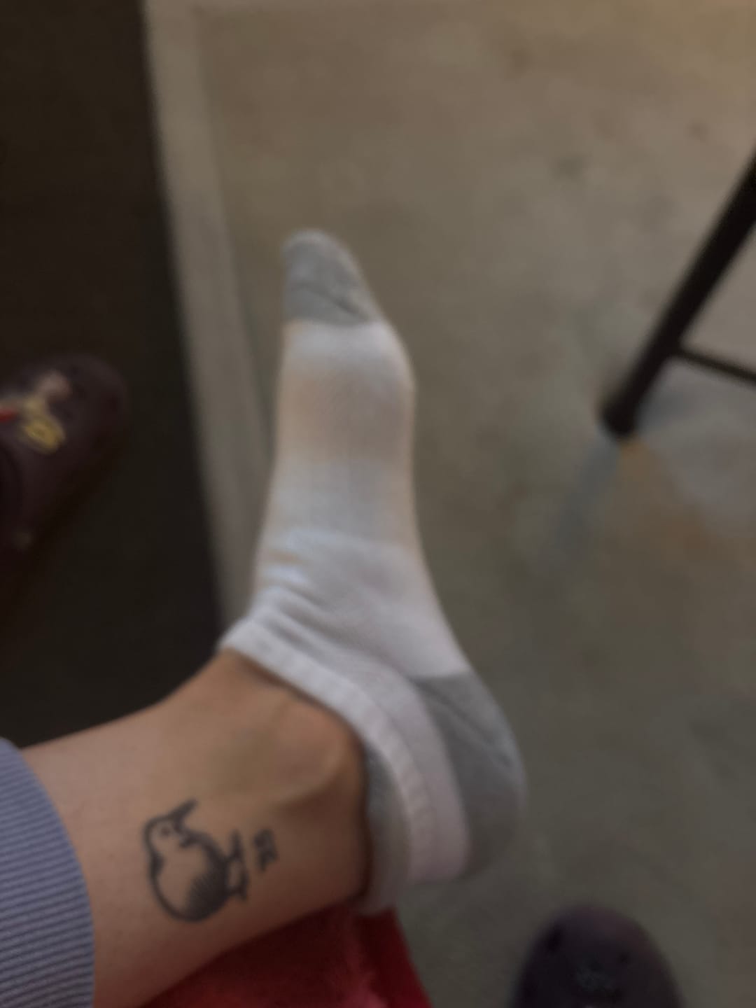 Customer photo review of Low-Cut Snug Sock (3-pairs)