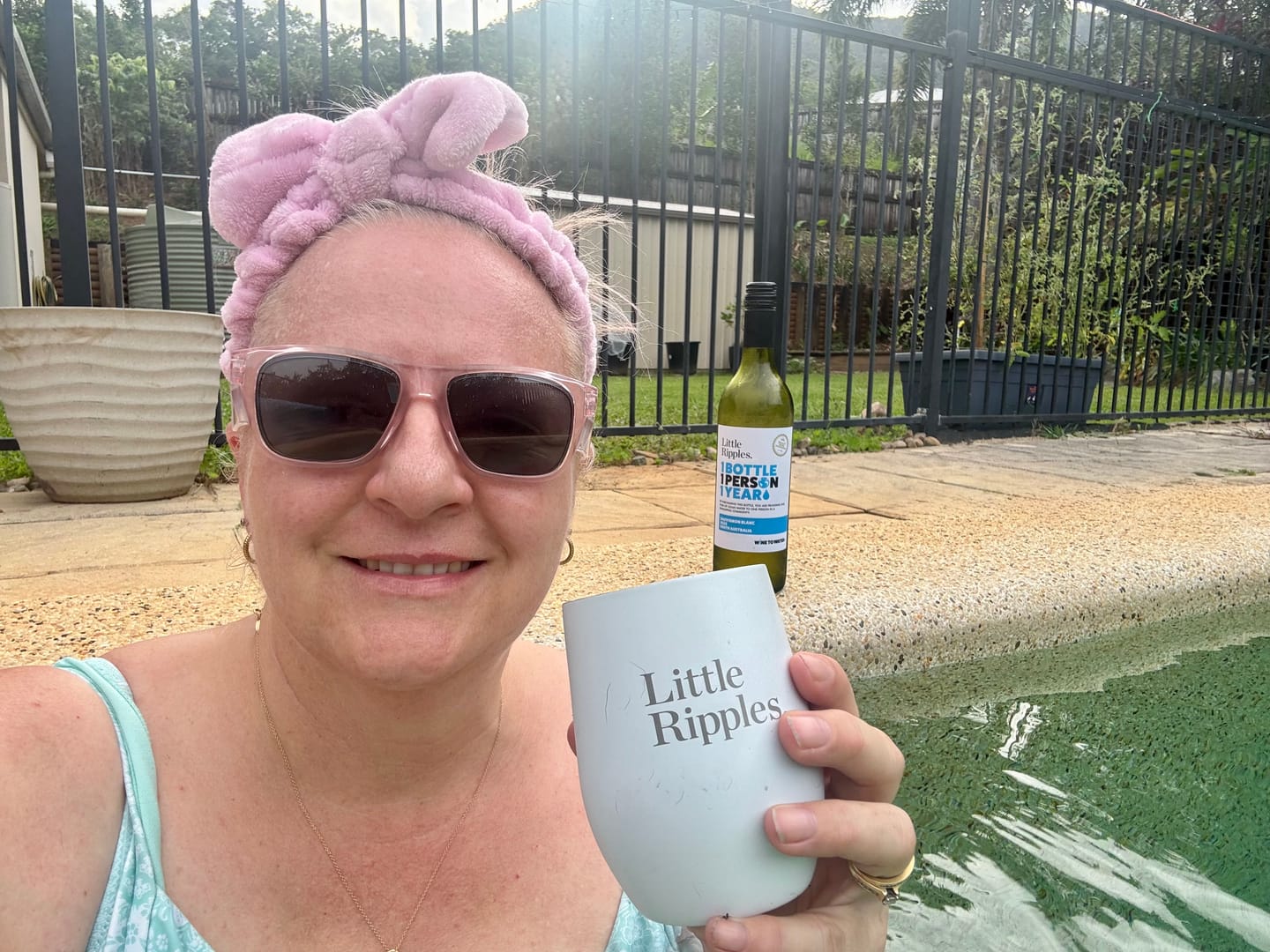 Customer photo review of Zero Sugar Sauvignon Blanc – Australian White Wine | 6 Pack