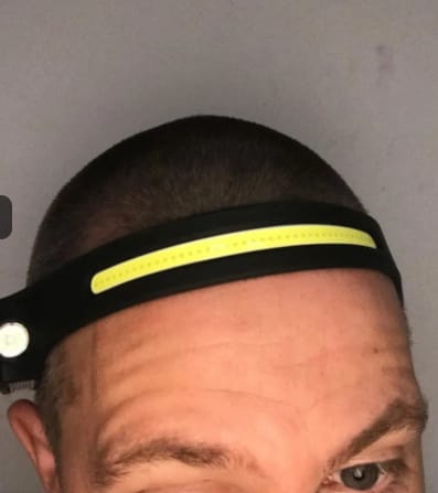 Customer photo review of Linterna Frontal Voltux™