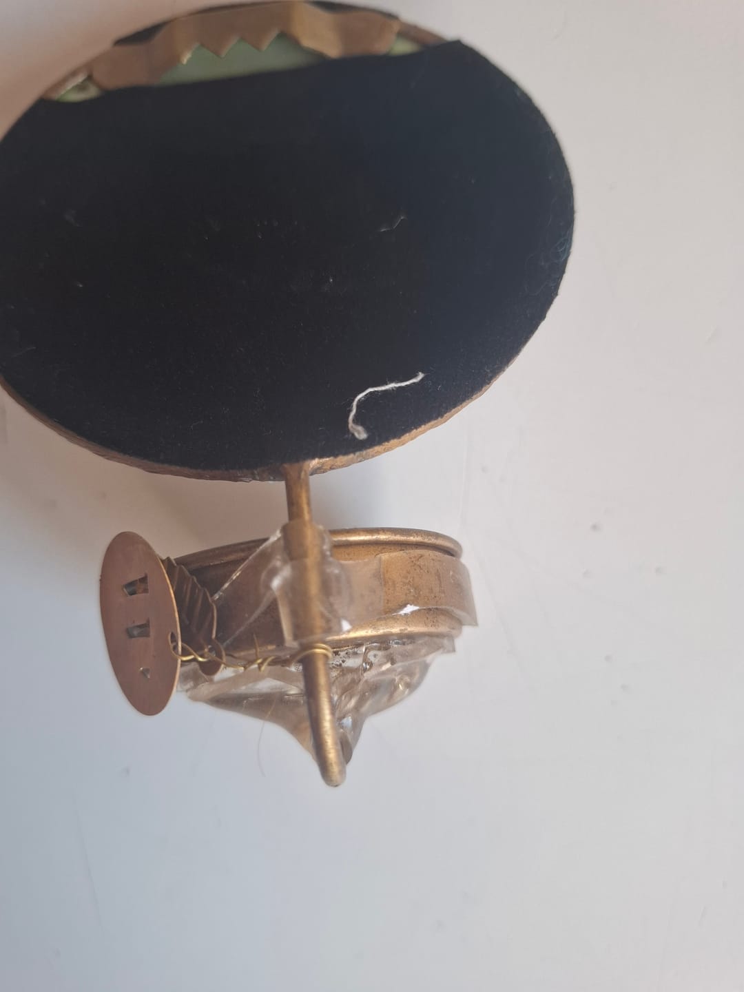 Customer photo review of Tealight Holder Round Mirror