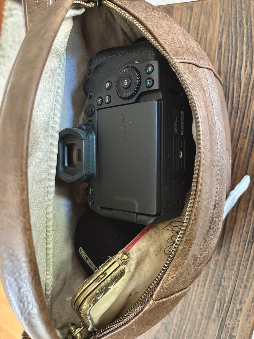 Customer photo review of The Photographer's Sling Bag
